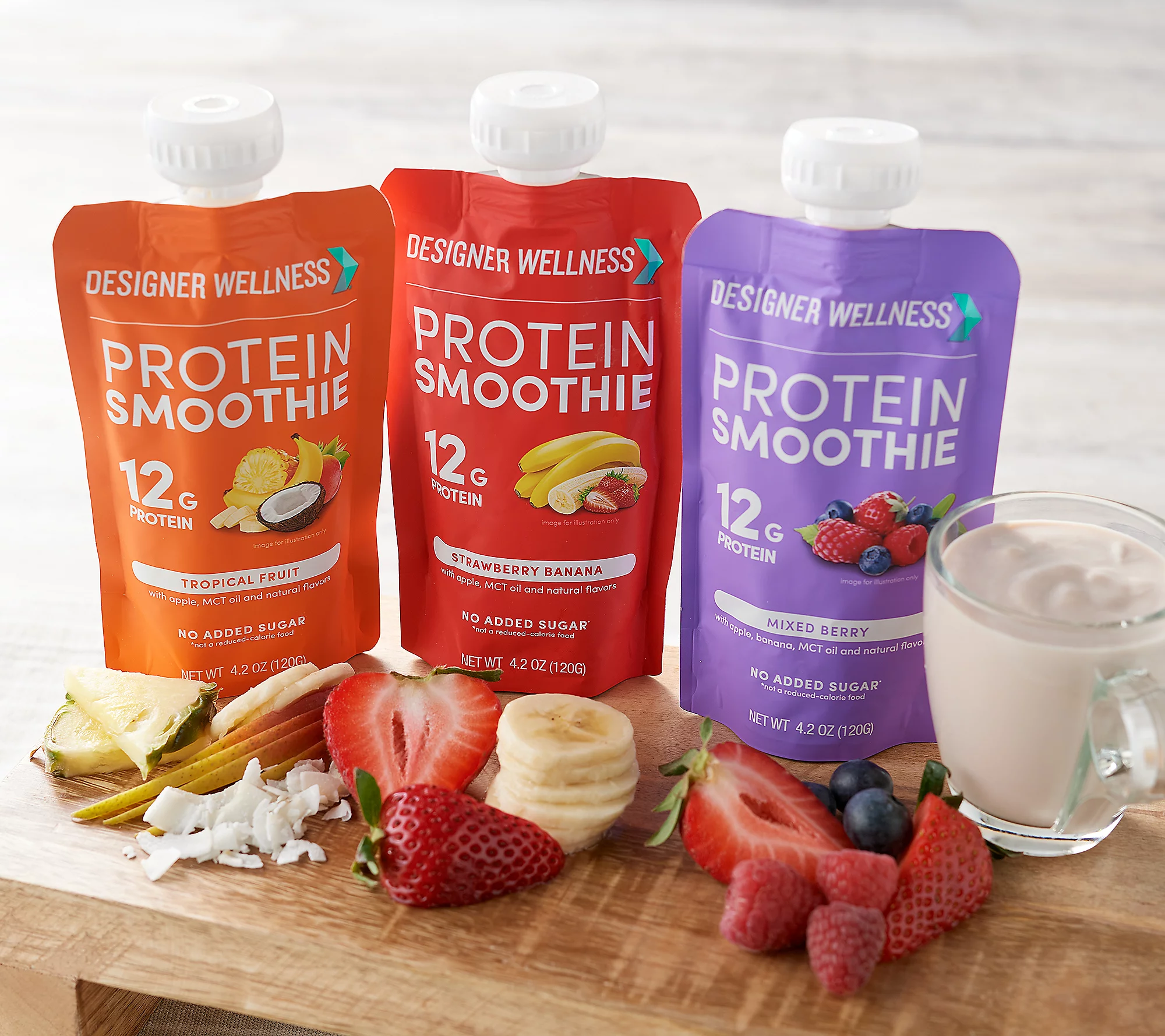 Designer Wellness 12-Pack Variety Protein Smoothies